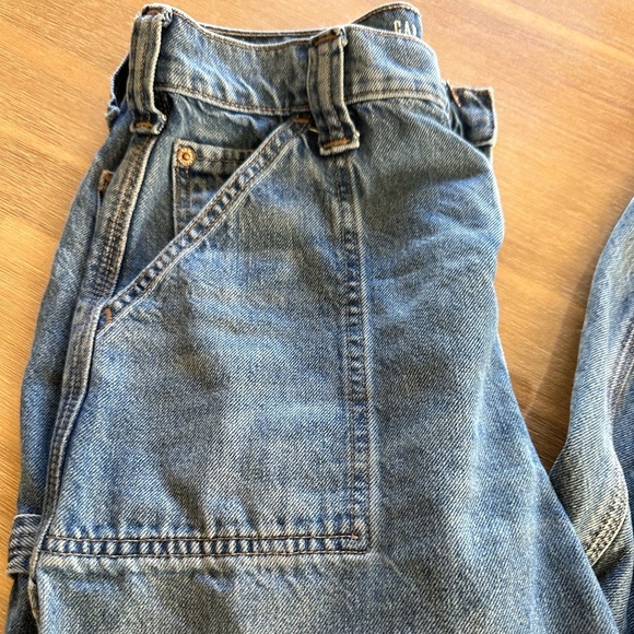 Baggy GAP Classic Blue Wide Leg  carpenter menuisier Jeans. Teen 16 - Picture 2 of 11
